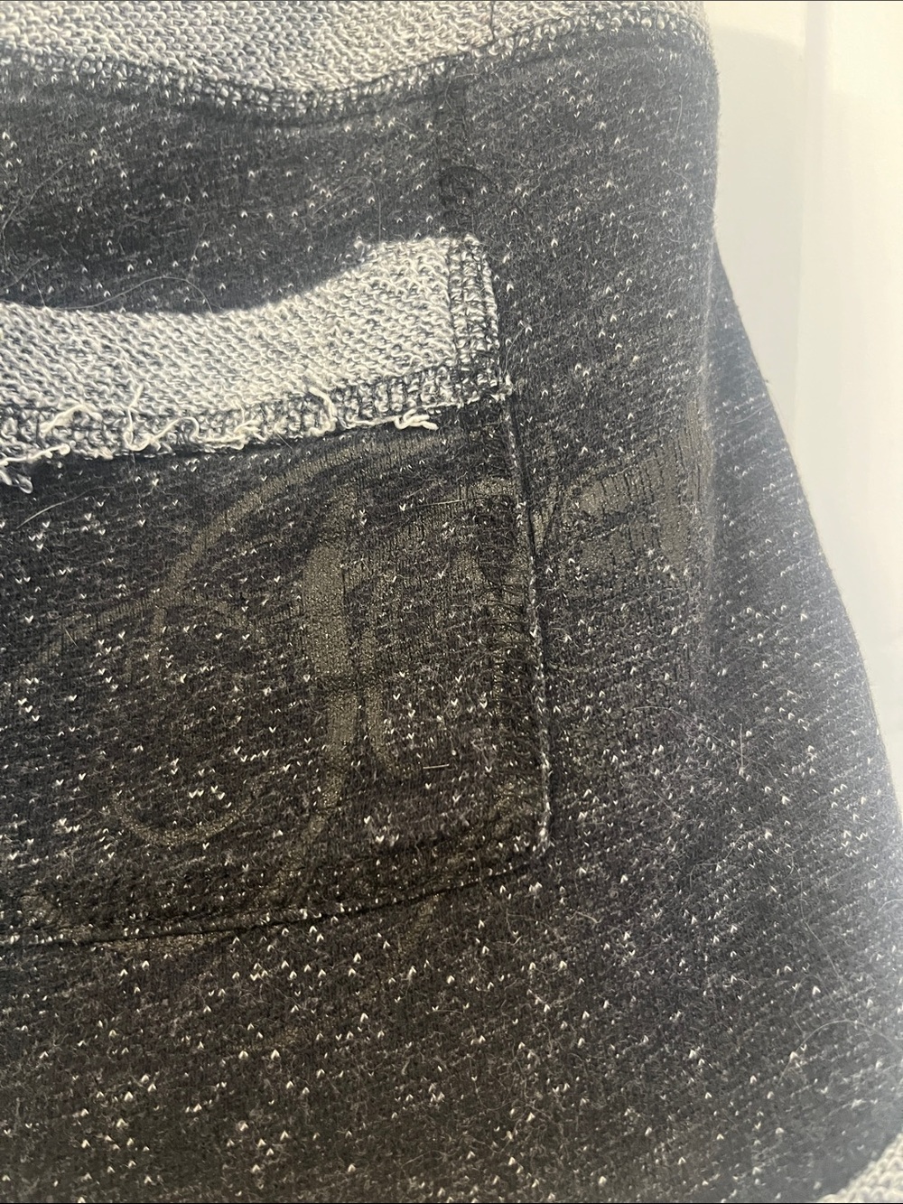 Women's Fox Black and Gray Knit Lounge Shorts - Picture 5 of 5